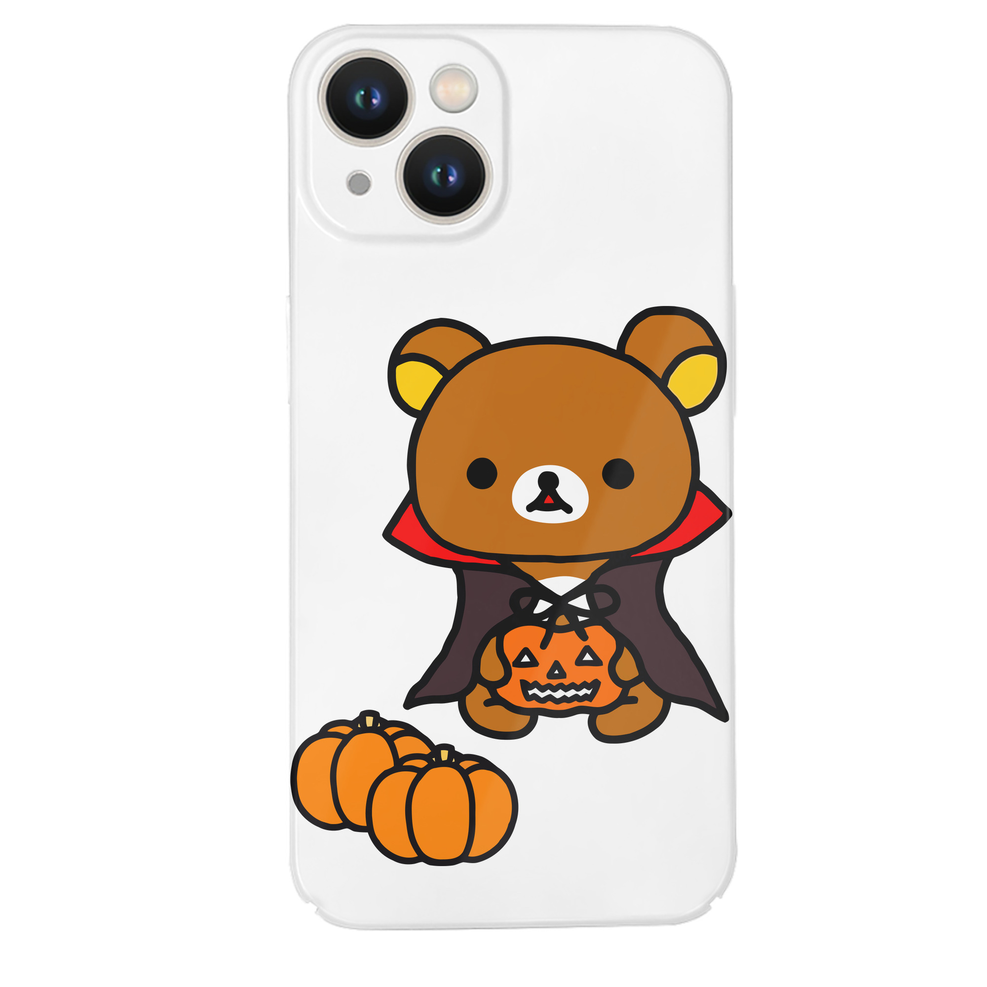 （画像用） リラックマ リラックマ キイロイトリ Rilakkuma Korilakkuma Kiiroitori 【iPhone 14シリーズ対応】ハードケース